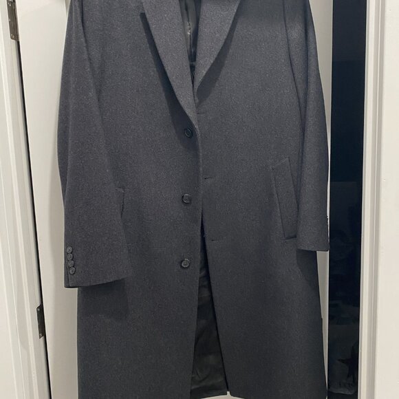 London Fog Signature. Long Coat. Men's. WOOL blend. - Picture 5 of 7
